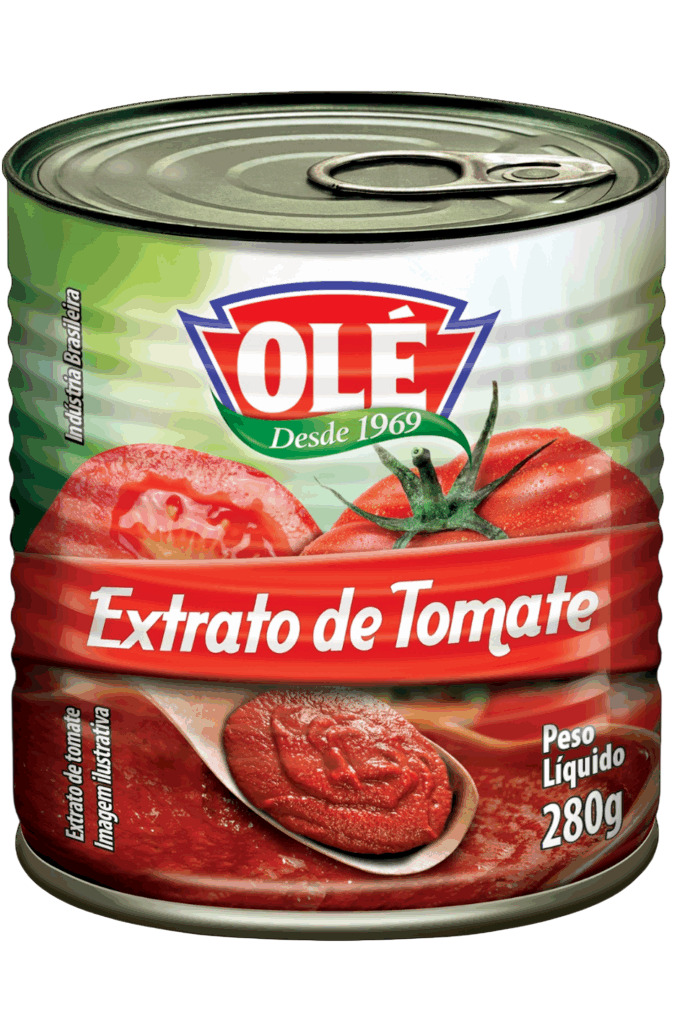 EXTRATO DE TOMATE OLÉ LATA ABRE FACIL 280G