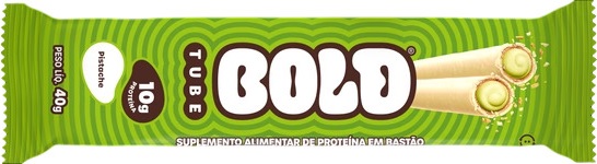 BARRA BOLD TUBE PISTACHE 14G PROTEÍNA 40G