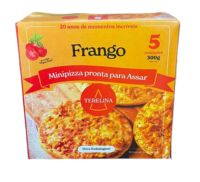MINI PIZZA FRANGO TERELINA CAIXA 5X60G