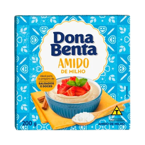 AMIDO DE MILHO TRADICIONAL DONA BENTA 200G