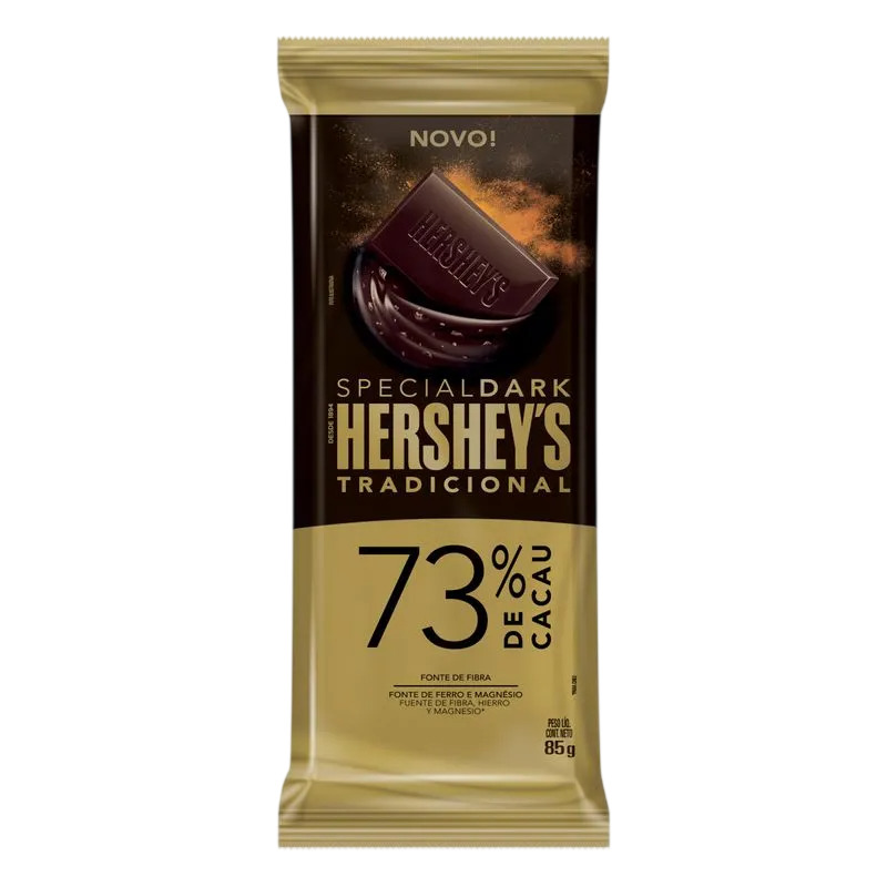BARRA CHOCOLATE HERSHEYS SPECIAL DARK 73% CACAU 85G