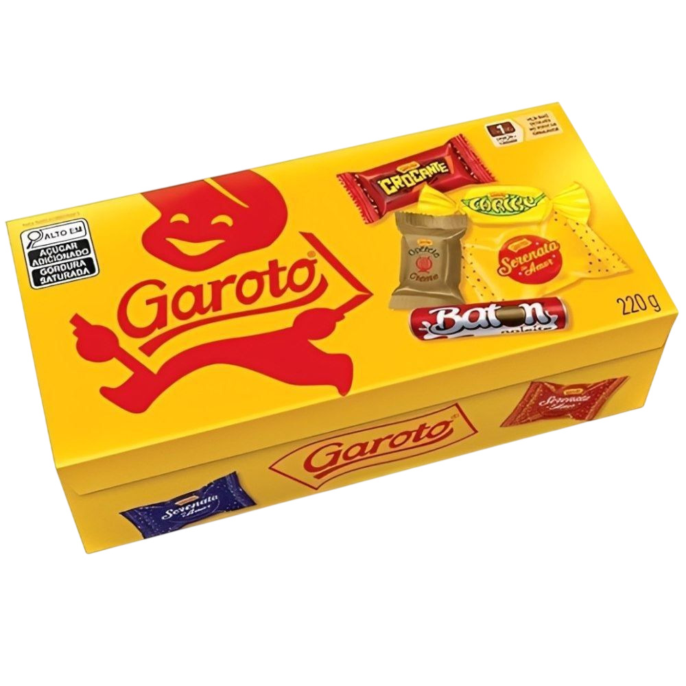 BOMBOM SORTIDOS GAROTO 220G