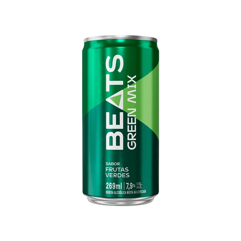 SKOL BEATS GREEN MIX LATA 269ML