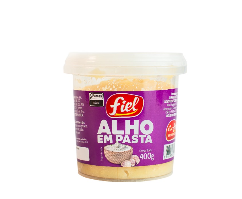 ALHO EM PASTA FIEL 400G
