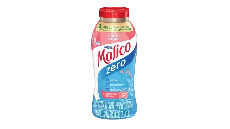 IOGURTE MOLICO PROBIÓTICO MORANGO 170G NESTLÉ