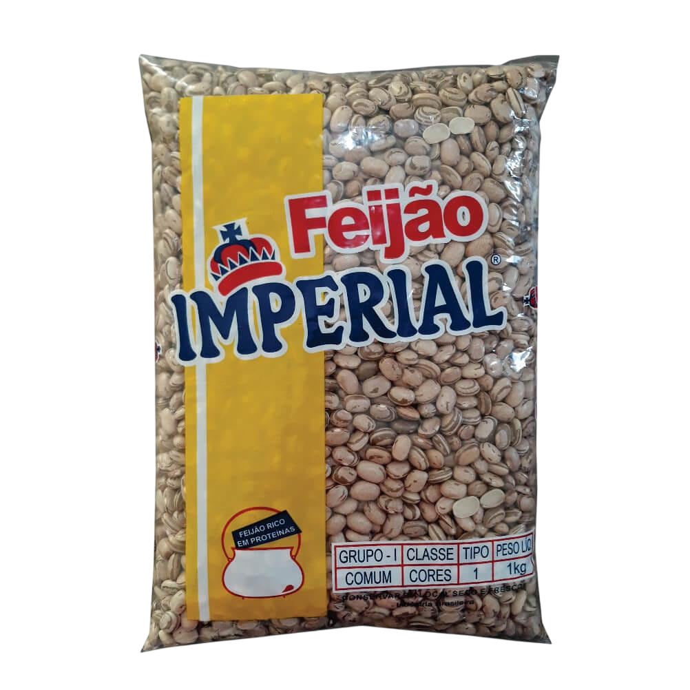 FEIJÃO CARIOCA IMPERIAL TIPO1 PACOTE 1KG