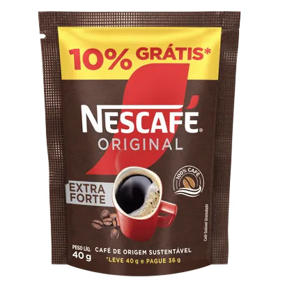 NESCAFÉ ORIGINAL EXTRA FORTE PROMOCIONAL 10% 40G
