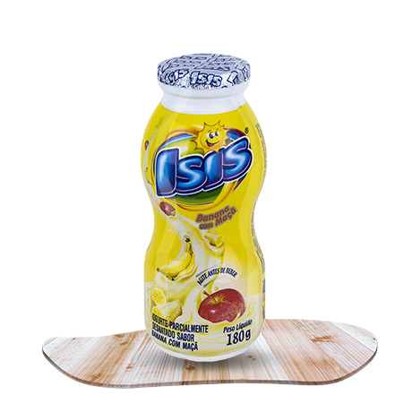 IOGURTE ISIS PRO BANANA COM MAÇÃ 180G