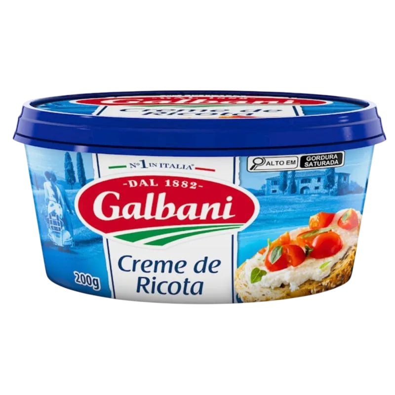 CREME DE RICOTA GALBANI POTE 200G