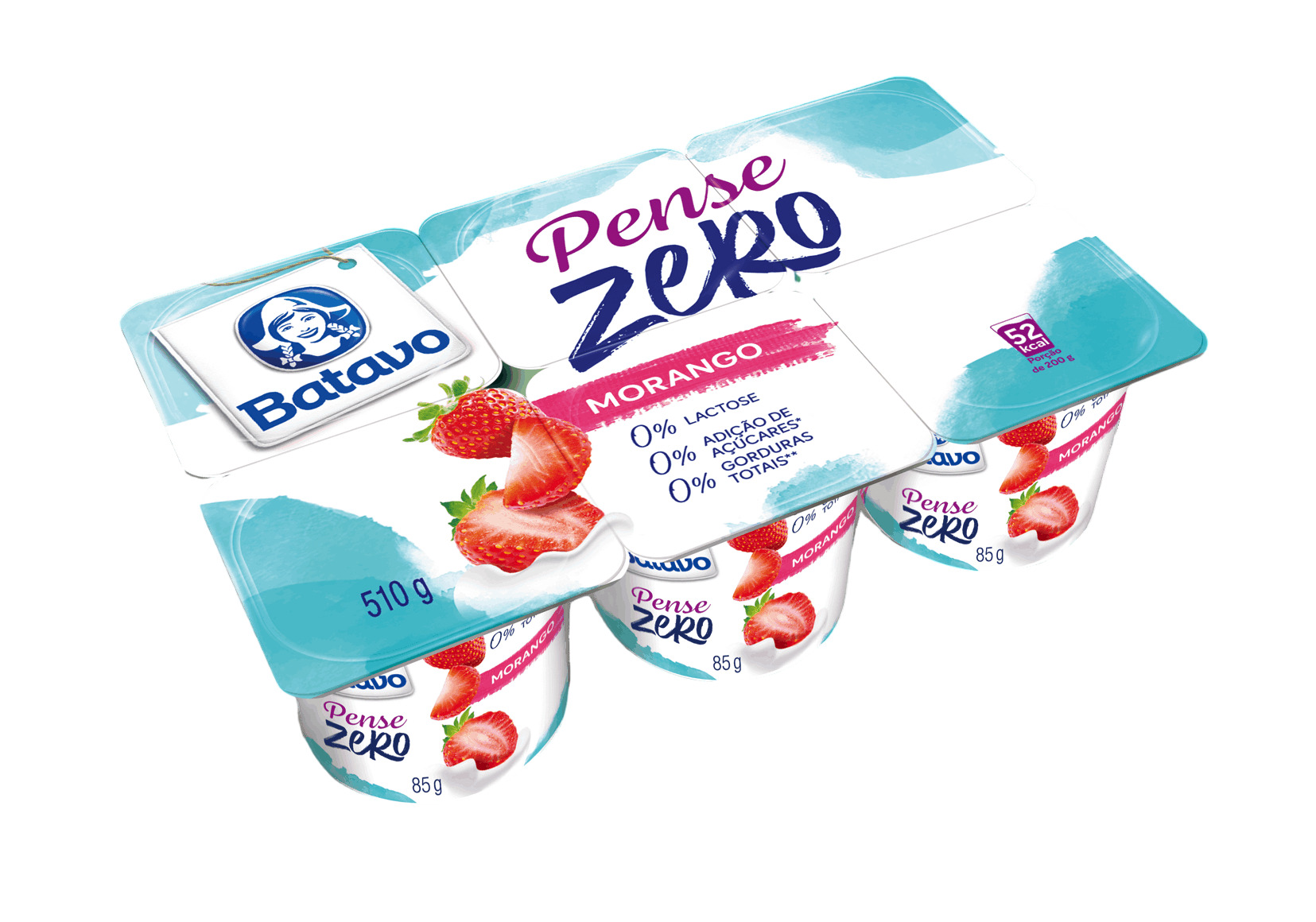 IOGURTE BEBIDA PENSE ZERO MORANGO BATAVO 510G