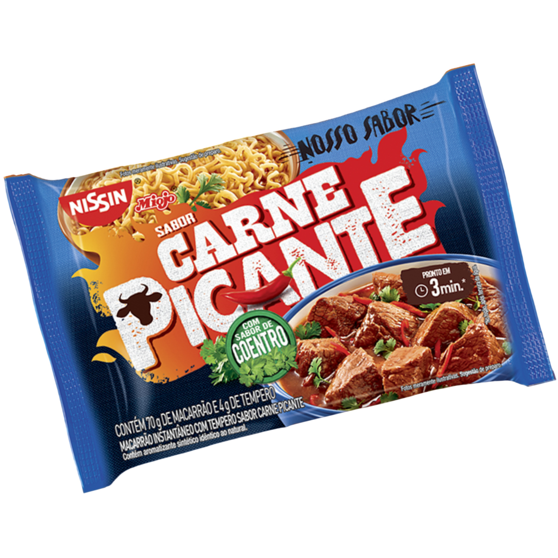NISSIN LAMEN CARNE PICANTE 85G