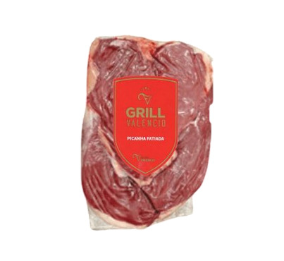 PICANHA FATIADA GRILL BOVINA CONGELADA VALENCIO