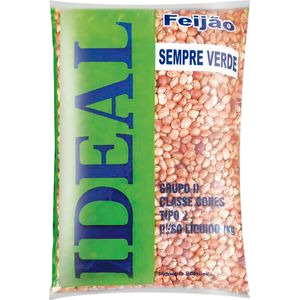 FEIJÃO SEMPRE VERDE IDEAL TIPO2 1KG