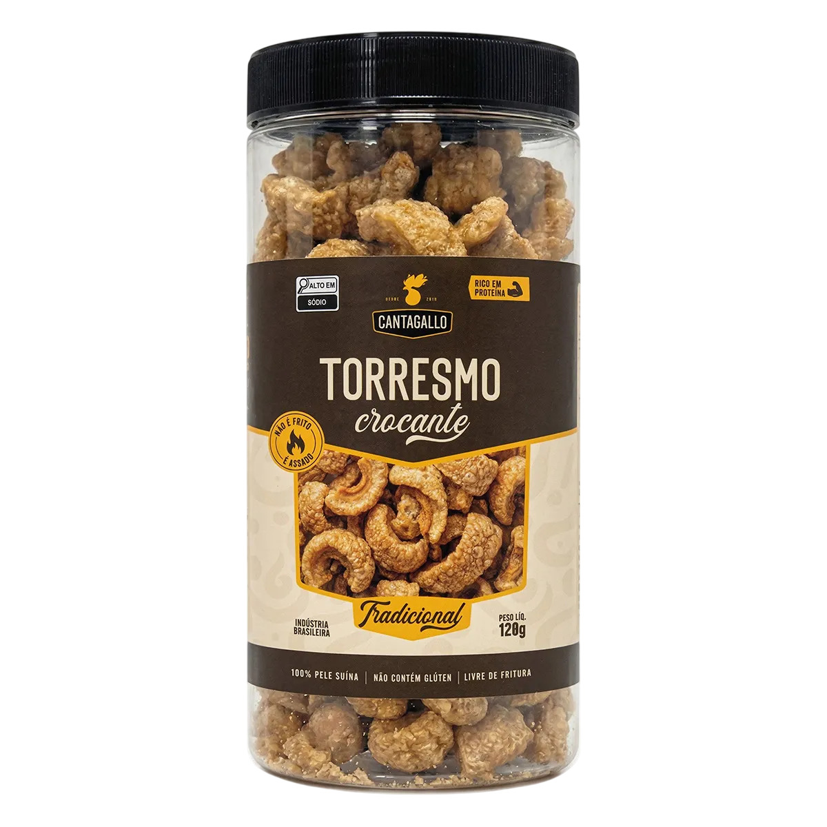 TORRESMO CROCANTE TRADICIONAL CANTAGALLO 120G