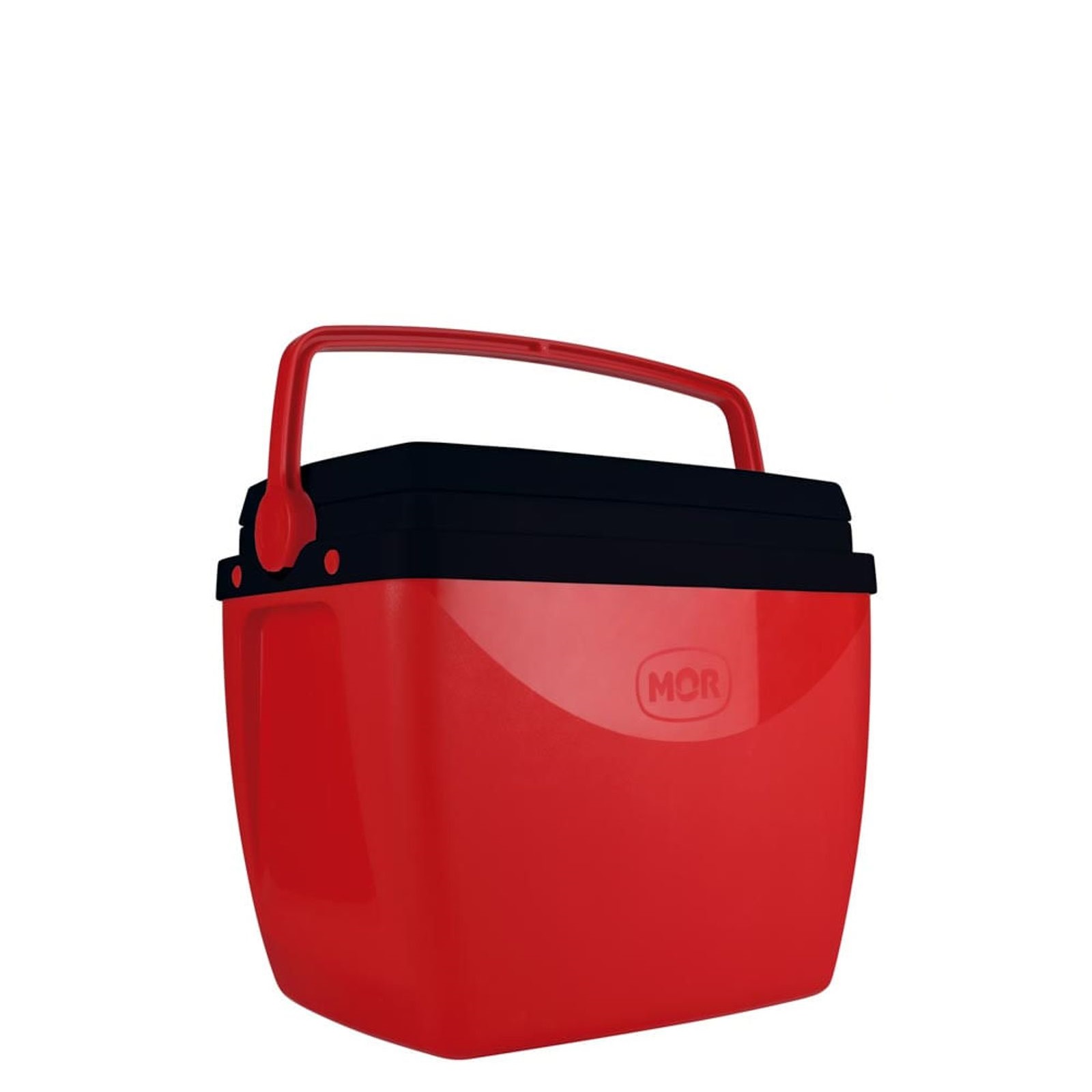 CAIXA TÉRMICA 18L VERMELHO COM PRETO MOR