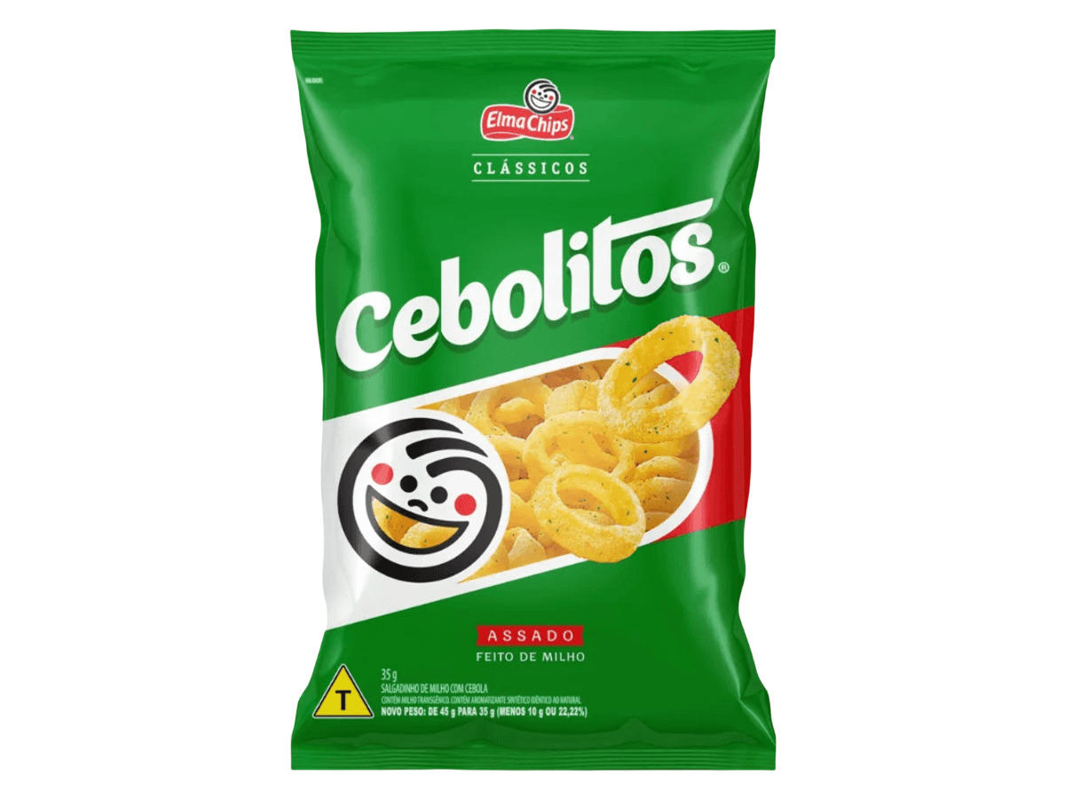 SALGADINHOS CEBOLITOS 36G