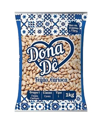 FEIJÃO CARIOCA DONA DÊ 1KG